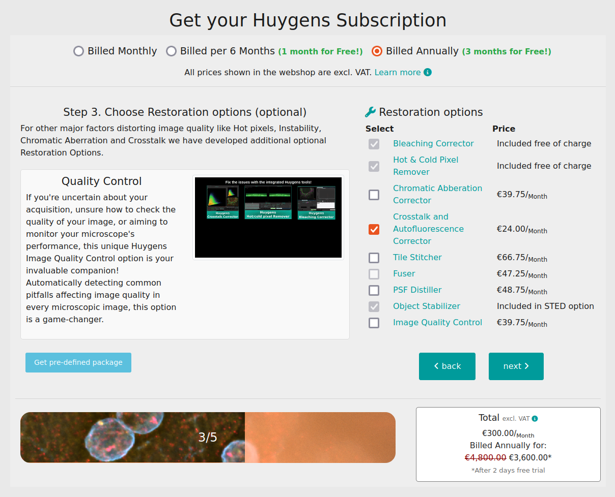 Huygens Webshop