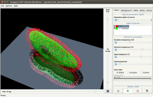 El SFP renderer, simulación de fluorescencia en objetos desde cualquier ángulo.
